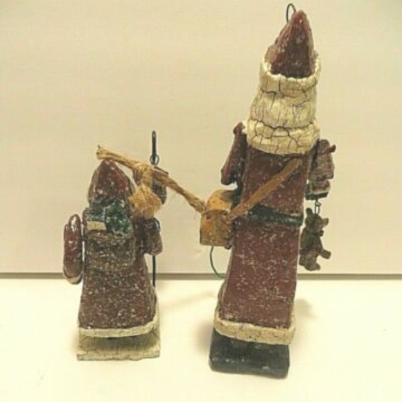 SANTA ORNAMENTS - Picture 2 of 2